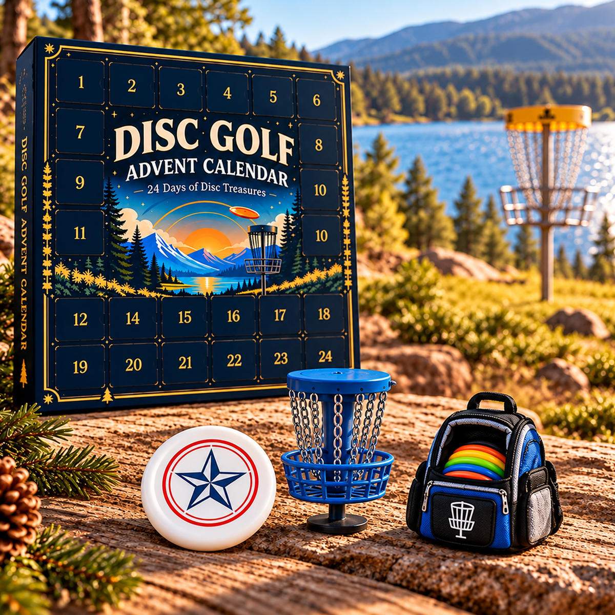 Pre Order-Disc Golf Advent Calendar – 24 Days of Surprises