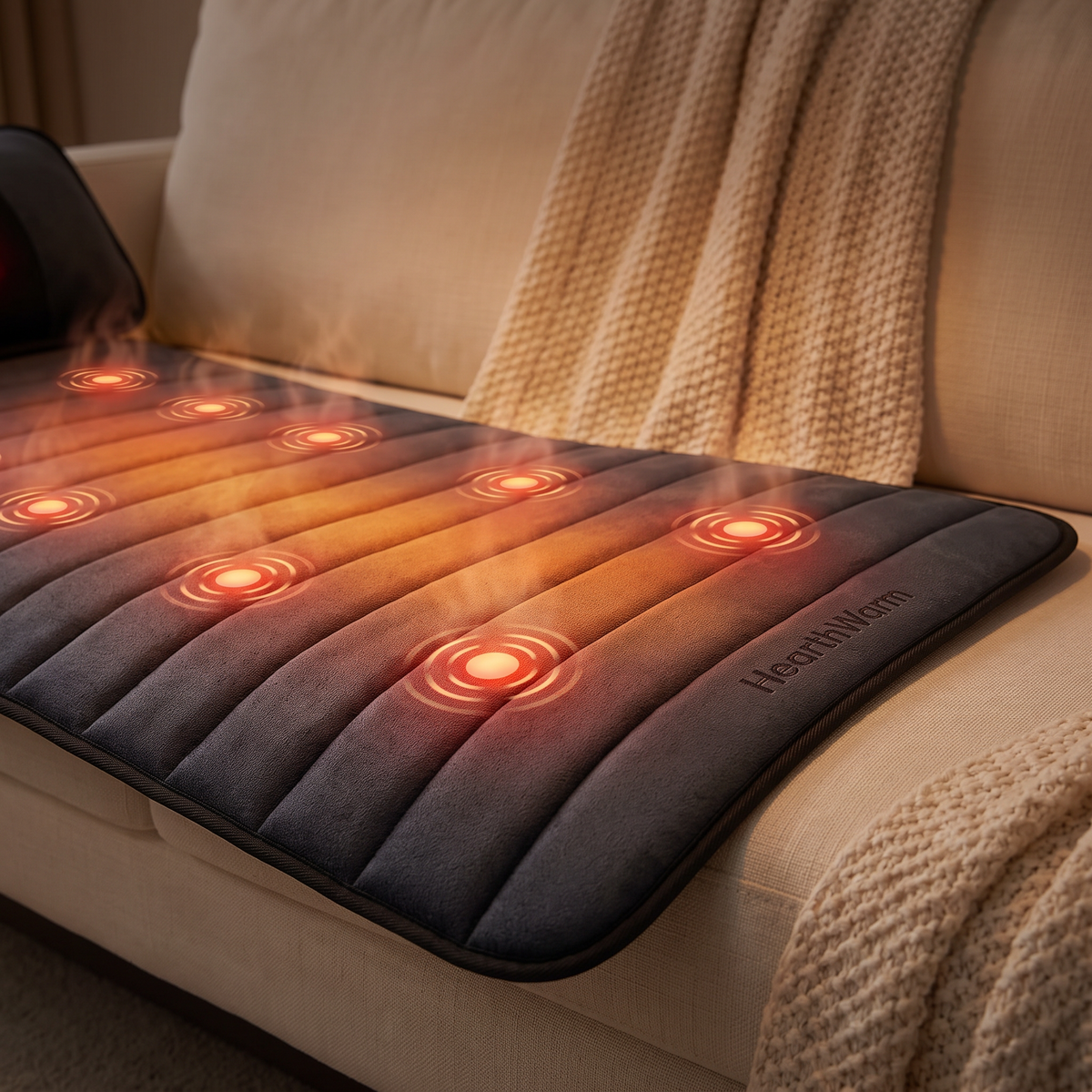 HearthCalm™ Full-Body Heated Massage Mat
